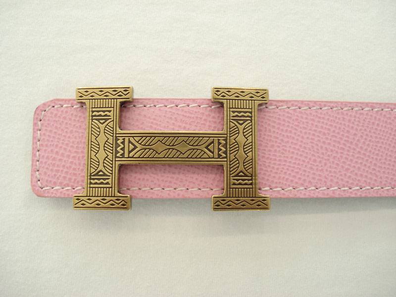 Hermes Belt 2002 pink